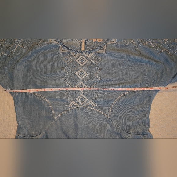 Holding Horses by Anthropologie Blue Dress Sz XS - Picture 8 of 10